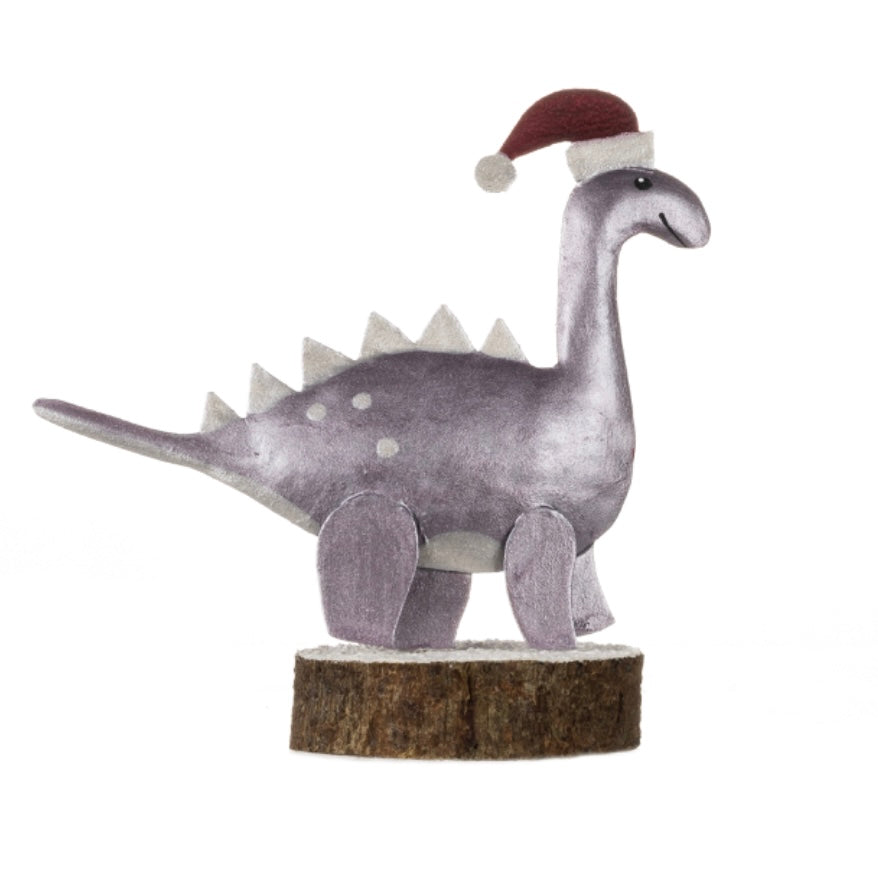 Stegosaurus Christmas Lawn Decoration 