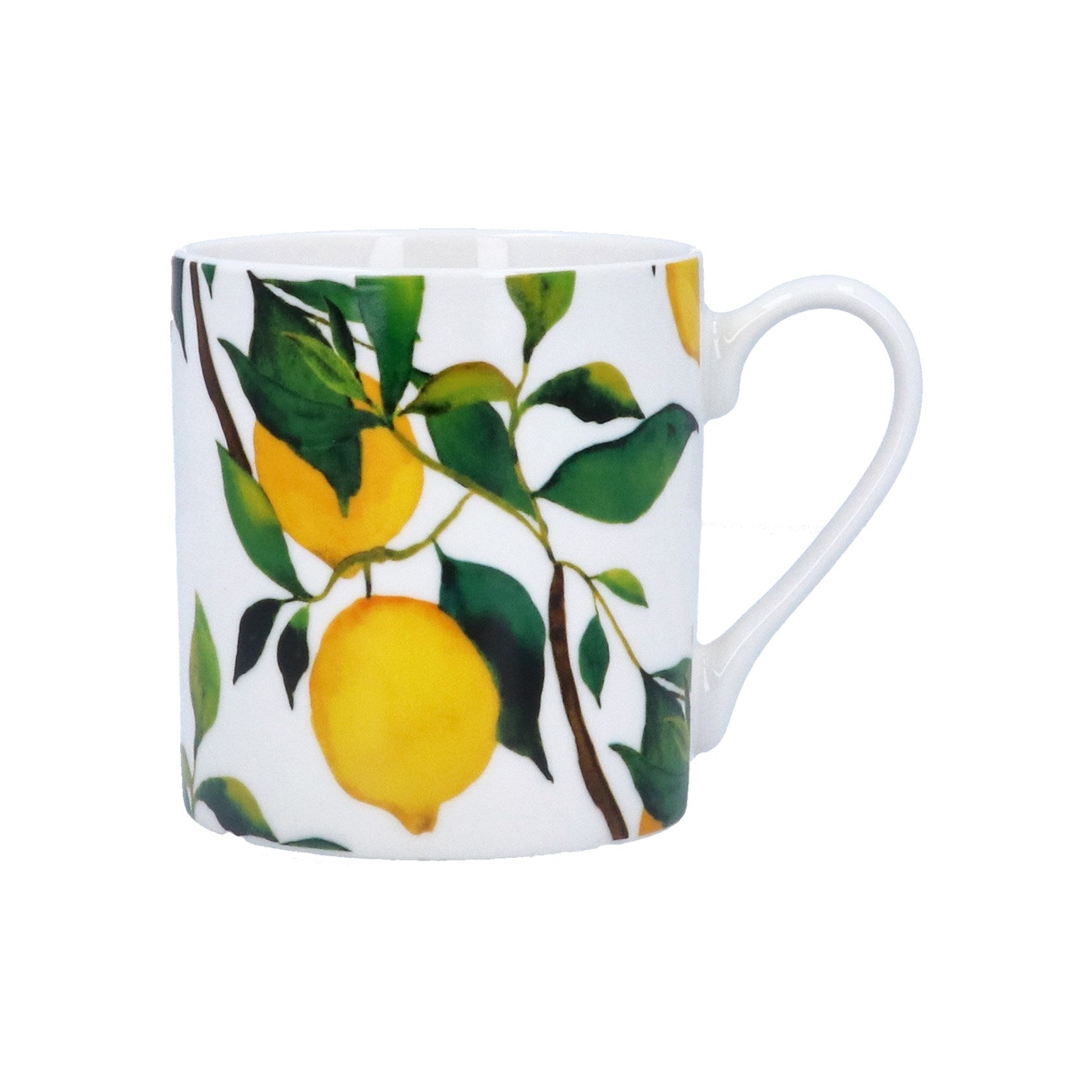 Collecting Seashells | Beautiful Home Decor | Bone China Mug - Lemon Tree