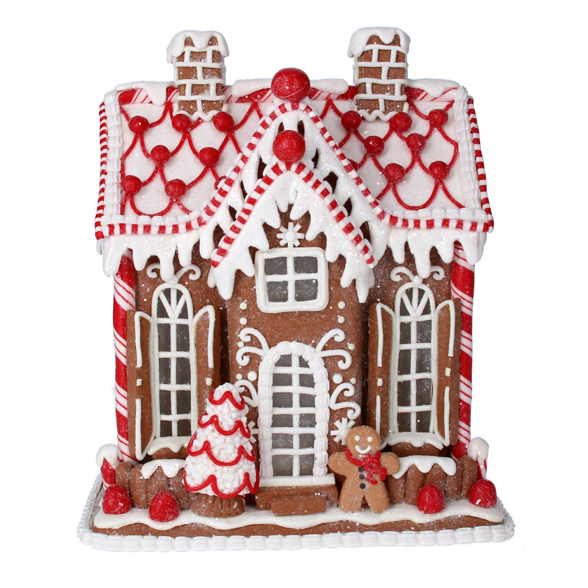 Collecting Seashells | Christmas Decor | Light Up Gingerbread House ...